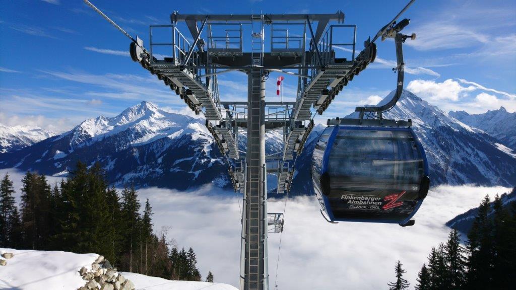 iSKI - Ski Resort Finkenberger Almbahnen - ski area open