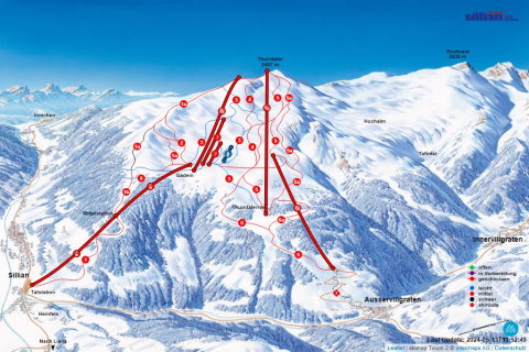 Sillian Skigebiet Karte