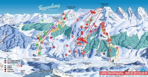 Wildhaus Skigebiet Karte