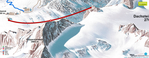 Ramsau am Dachstein Skigebiet Karte